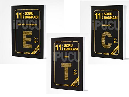 Hız 11. Sınıf Edebiyat + Tarih + Coğrafya Soru Seti 3 Kitap 2023