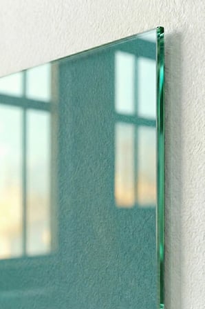Kırılmaz Cam Tablo 5mm (Kalın) - Ev İşyeri Duvar Dekorasyonu - Ginkgo Biloba Tasarımlar (DİKEY) - Yaprak Bitki Botanik Zen Salon Yatak Odası Temperli UV Baskılı Hediyelik