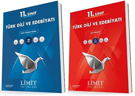 Limit 11. Sınıf Türk Dili Ve Edebiyatı Konu Föyleri + Soru Seti 2 Kitap 2023