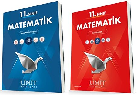 Limit 11. Sınıf Matematik Konu Föyleri + Soru Seti 2 Kitap 2023