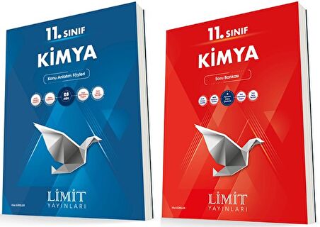 Limit 11. Sınıf Kimya Konu Föyleri + Soru Seti 2 Kitap 2023