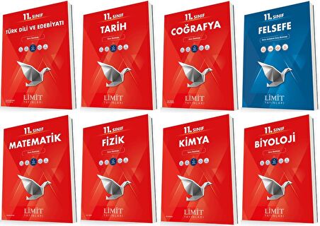 Limit 11. Sınıf Soru Bankası Seti Tam Set 8 Kitap 2023