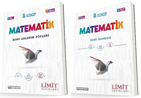 Limit 8. Sınıf Matematik Konu Föyleri + Soru Seti 2 Kitap 2023