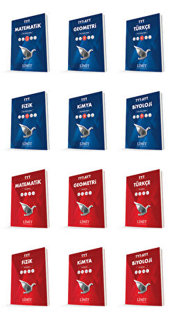 Limit Kurumsal Tyt Sayısal Konu Anlatım Föyleri + Soru Seti 12 Kitap