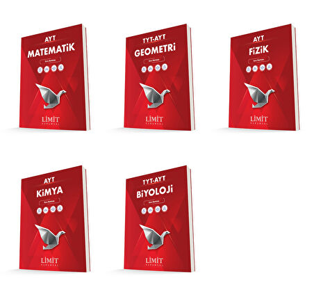 Limit Kurumsal Ayt Sayısal Soru Bankası Seti 5 Kitap
