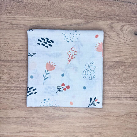 Çok Amaçlı Müslin Örtü & Battaniye 3'lü Set %100 Pamuk Oeko-Tex Sertifikalı 80x80 Cm