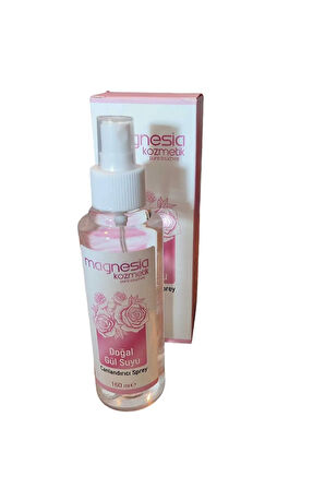 Doğal Gül Suyu Yüz Temizleme ve Canlandırıcı Sprey 160 ML
