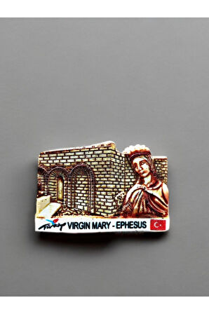 EPHESUS (EFES) Temalı Polyester Magnet. 7cm x 5cm.