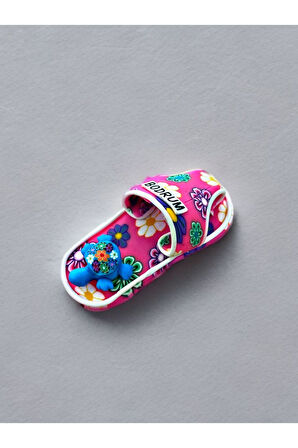 BODRUM Temalı Hamur Magnet 4cm x 7cm Pembe