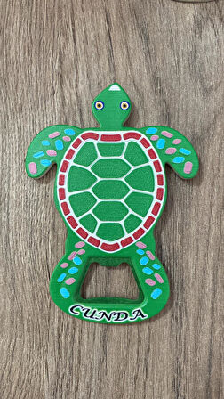 CUNDA Temalı Plastik Şişe Açacağı Magnet Buzdolabı Süsü Açacak (kod:932)