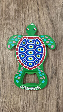 CUNDA Temalı Plastik Şişe Açacağı Magnet Buzdolabı Süsü Açacak (kod:933)