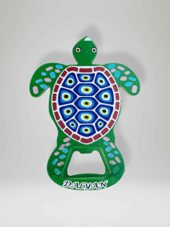 DALYAN Temalı Plastik Şişe Açacağı Magnet Buzdolabı Süsü Açacak (kod:947)