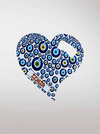 İZMİR Temalı Plastik Şişe Açacağı Magnet Buzdolabı Süsü Açacak (kod:949)