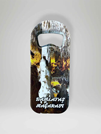 DAMLATAŞ MAĞARASI Temalı Plastik Şişe Açacağı Magnet Buzdolabı Süsü Açacak (kod:958)