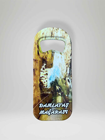 DAMLATAŞ MAĞARASI Temalı Plastik Şişe Açacağı Magnet Buzdolabı Süsü Açacak (kod:961)