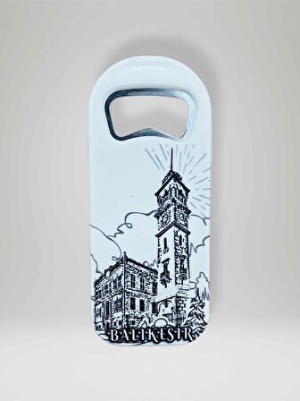 BALIKESİR Temalı Plastik Şişe Açacağı Magnet Buzdolabı Süsü Açacak (kod:970)