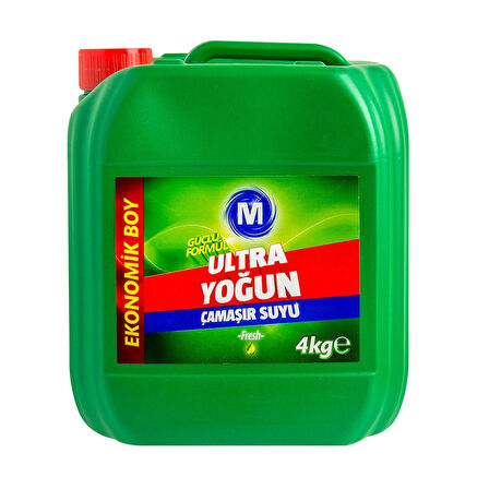 Migros Ultra Yoğun Çamaşır Suyu Fresh 3704 Ml