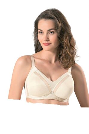 Kadın Ten Telsiz Soft Cup Sütyen