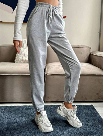 Unisex Lastik Paça Eşofman Altı