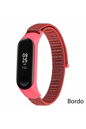 Xiaomi Mi Band 5 Mi Band 6 Uyumlu Mi Band 7 Loop Örgü Spor Kordon Kayış