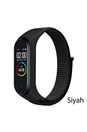 Xiaomi Mi Band 5 Mi Band 6 Uyumlu Mi Band 7 Loop Örgü Spor Kordon Kayış