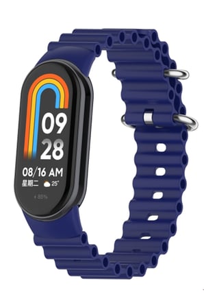 Xiaomi Mi Band 9 Mi Band 8 Uyumlu Tokali Silikon Kordon Bileklik