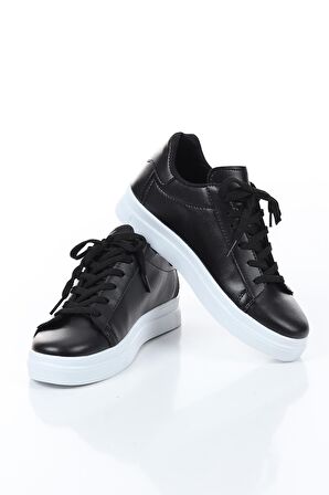 kadın sneaker bağcıklı rahat spor ayakkabı