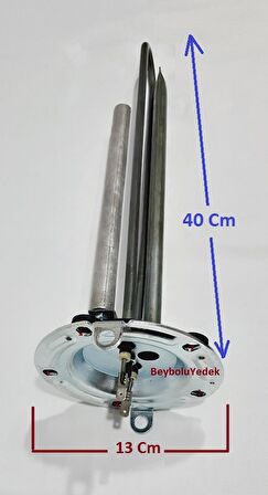 Beko 5 Delik Titanyum Rezistansı ve Anot Çubuk 1980 Watt Titanium