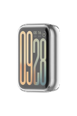 Xiaomi Mi Band 10 Pro Uyumlu Şeffaf Silikon Kasa ve Ekran Koruyucu