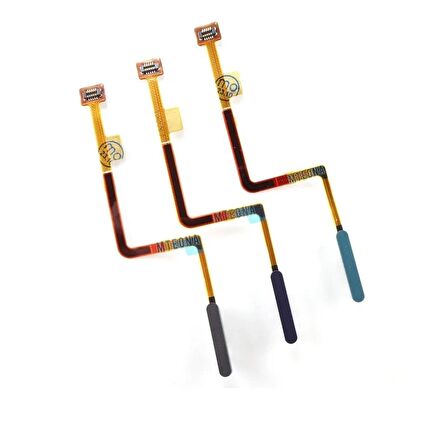 Xiaomi Mi 10T Lite İle Uyumlu  Home Tuş Parmak İzli Film Mavi