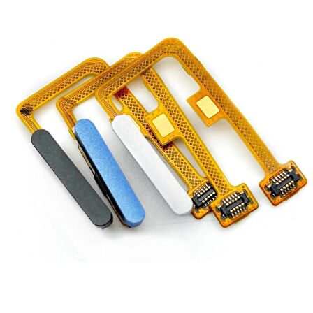 Xiaomi Mi 11 İle Uyumlu Home Tuş Parmak İzli Film Mavi