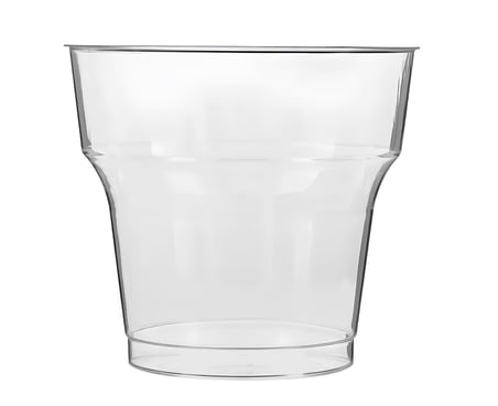 Omeyva 23 Cm. Şeffaf Plastik Sorfa Piknik Seti - 24 Kişilik Tabak Bardak Çatal Kaşık Takımı