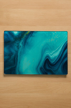 Temperli Cam kesme Tahtası Sunum Tahtası Cam Doğrama Tahtası Antibakteriyel Oval Kenarlı