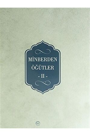Minberden Öğütler 3 Cilt Takım