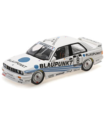 Minichamps 1:18 BMW M3 E30 DTM ‘Blaupunkt’ Olaf Manthey 1992 Diecast Model Araba