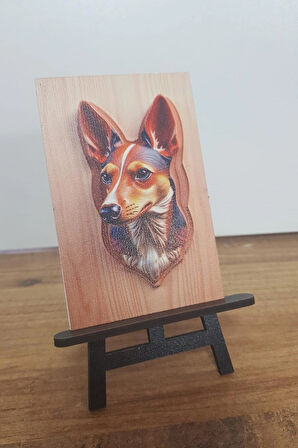 2 Adet Köpek v2 Mini Tablo