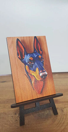 2 Adet Köpek v4 Mini Tablo