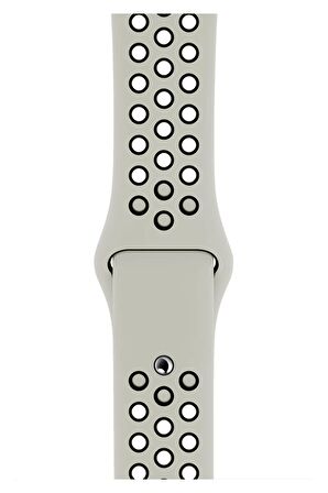 Watch 2 3 4 5 6 7 8 9 Se 38 40 41mm Uyumlu Delikli Spor Silikon Kordon Veitch 