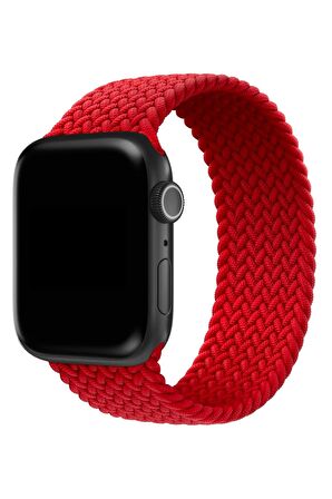 Watch 2 3 4 5 6 7 8 9 Se 38 40 41mm Uyumlu Örgü Loop Kordon Excited Small Beden