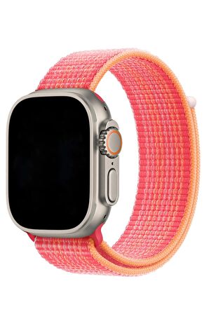 Watch 2 3 4 5 6 7 8 9 Se 38 40 41mm Uyumlu Spor Loop Kordon Rosie 