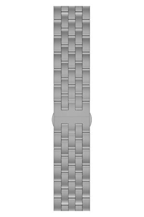 Watch 2 3 4 5 6 7 8 9 Se 38 40 41mm Uyumlu Brave Çelik Kordon Gri 