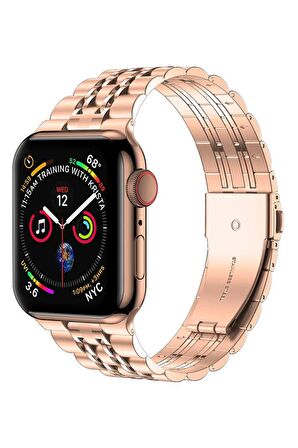 Watch 2 3 4 5 6 7 8 9 Se 38 40 41mm Uyumlu Luxa Çelik Kordon Lane 