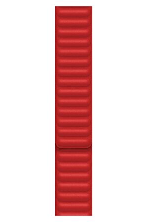 Watch 2 3 4 5 6 7 8 9 Se 38 40 41mm Uyumlu Broad Deri Kordon Red