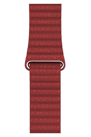 Watch 2 3 4 5 6 7 8 9 Se 38 40 41mm Uyumlu Klasik Deri Kordon Plum