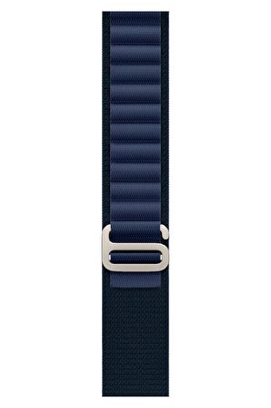 Watch 2 3 4 5 6 7 8 9 Se 42 44 45 49mm Uyumlu Alpine Loop Kordon Darkblue 