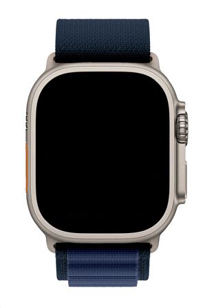 Watch 2 3 4 5 6 7 8 9 Se 42 44 45 49mm Uyumlu Alpine Loop Kordon Darkblue 