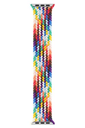 Watch 2 3 4 5 6 7 8 9 Se 42 44 45 49mm Uyumlu Örgü Loop Kordon Colorful Medium Beden