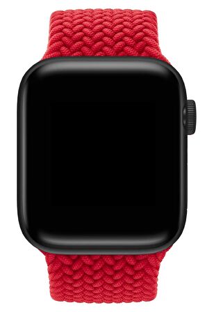 Watch 2 3 4 5 6 7 8 9 Se 42 44 45 49mm Uyumlu Örgü Loop Kordon Excited Medium Beden
