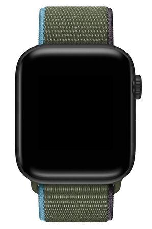 Watch 2 3 4 5 6 7 8 9 Se 42 44 45 49mm Uyumlu Spor Loop Kordon Prasiolite 
