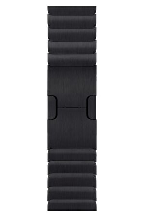 Watch 2 3 4 5 6 7 8 9 Se 42 44 45 49mm Uyumlu Alya Çelik Kordon Black 